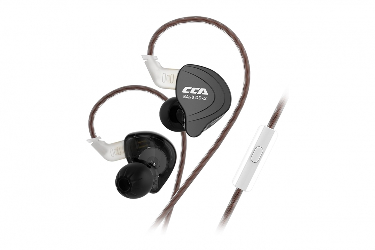 KZ CCA C10 sluchátka s mikrofonem (Black)
