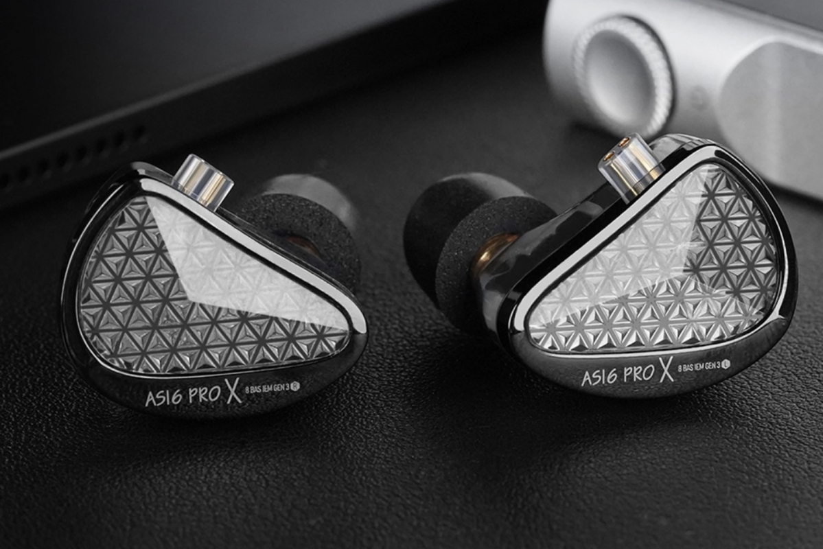 KZ - AS16 Pro X sluchátka s mikrofonem