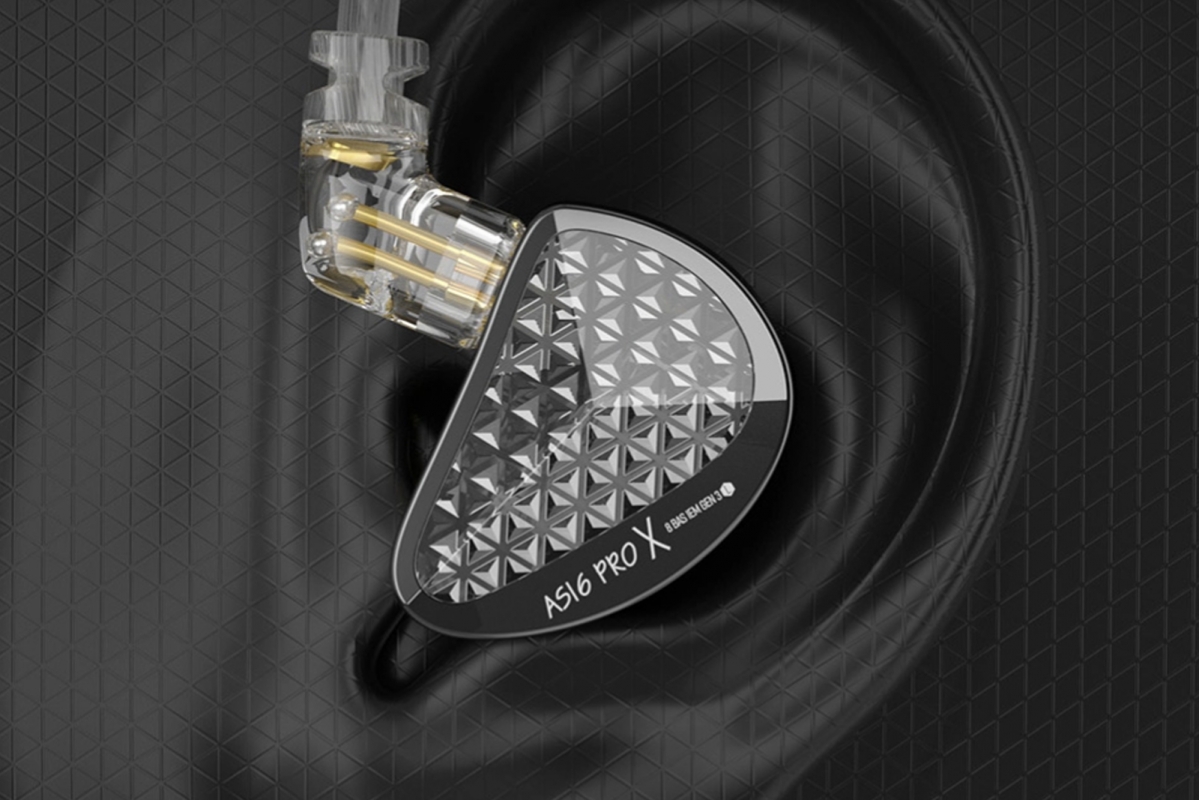 KZ - AS16 Pro X sluchátka s mikrofonem