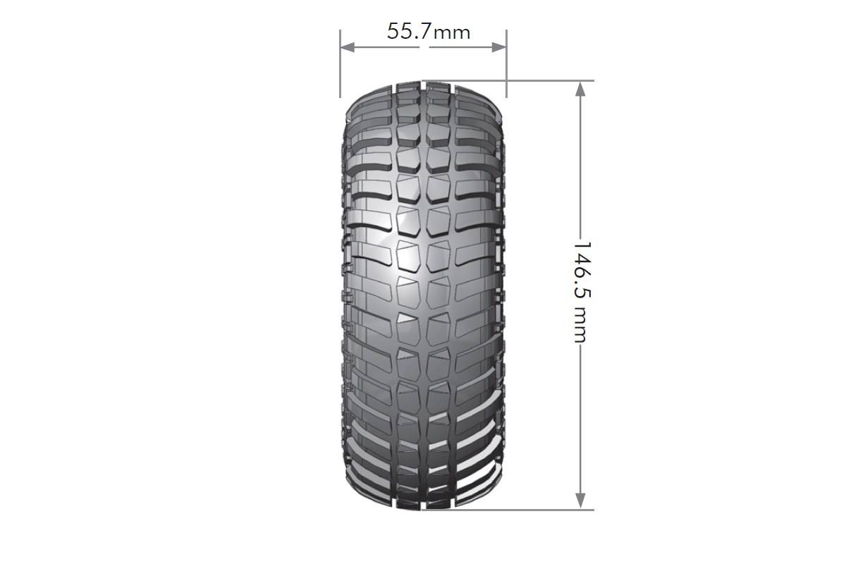 CR-ARDENT 2.2 - Pneumatiky s vložkou, 2 ks