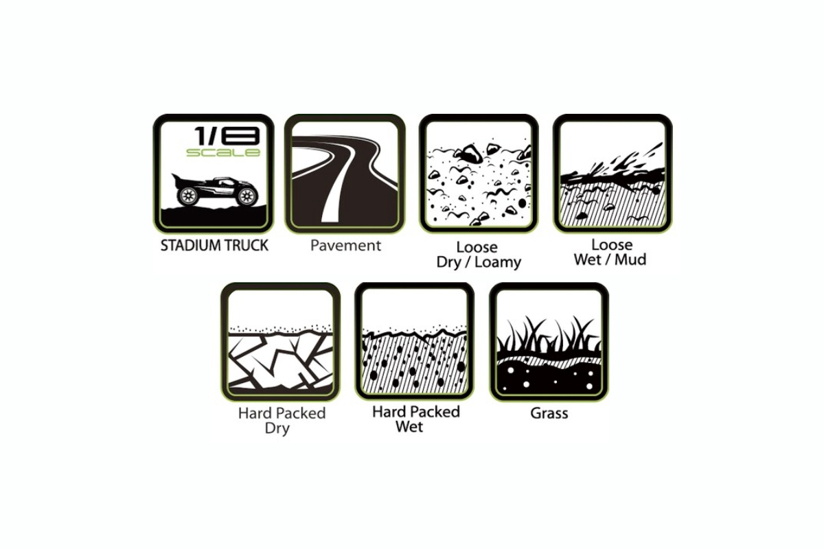 ST-PIONEER SPORT 1/8 1/2 offset 17mm hex Black Rims, 2 ks