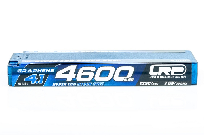 HV Hyper LCG Stock Spec GRAPHENE-4.1 4600mAh Hardcase Aku - 7.6V LiPo - 135C/65C