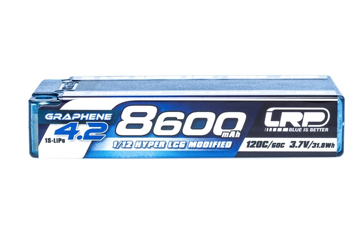 LRP 1/12 Hyper LCG Modified GRAPHENE-4.2 8600mAh Hardcase akumulátor - 3.7V - 120C/60C