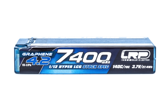 LRP 1/12 Hyper LCG StockSpec GRAPHENE-4.2 7400mAh Hardcase akumulátor - 3.7V - 140C/70C