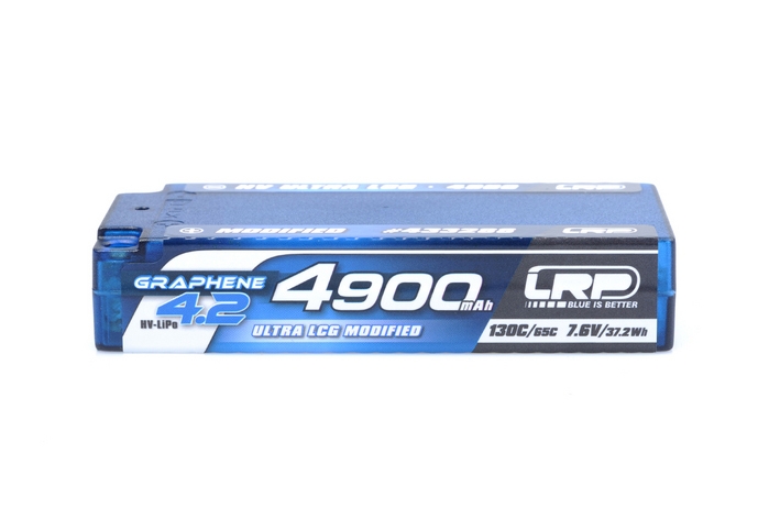 HV Ultra LCG Modified Shorty GRAPHENE-4.2 4900mAh Hardcase aku - 7.6V LiPo - 130C/65C
