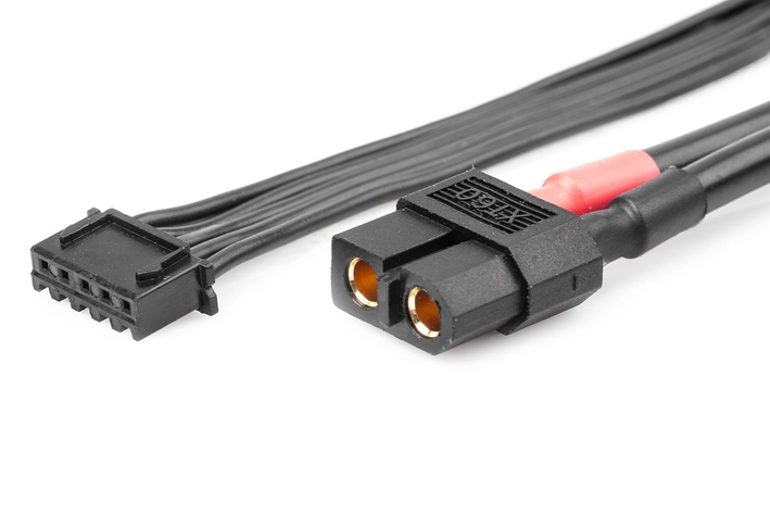 Nabíjecí kabel 60cm 2x2S LiPo HARDCASE z XT60 na P4/5 včetně balančního konekt. XH
