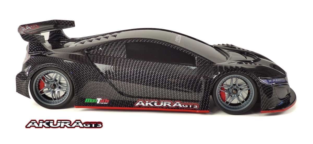 Karoserie čirá Mon-Tech Akura GT3 1/10