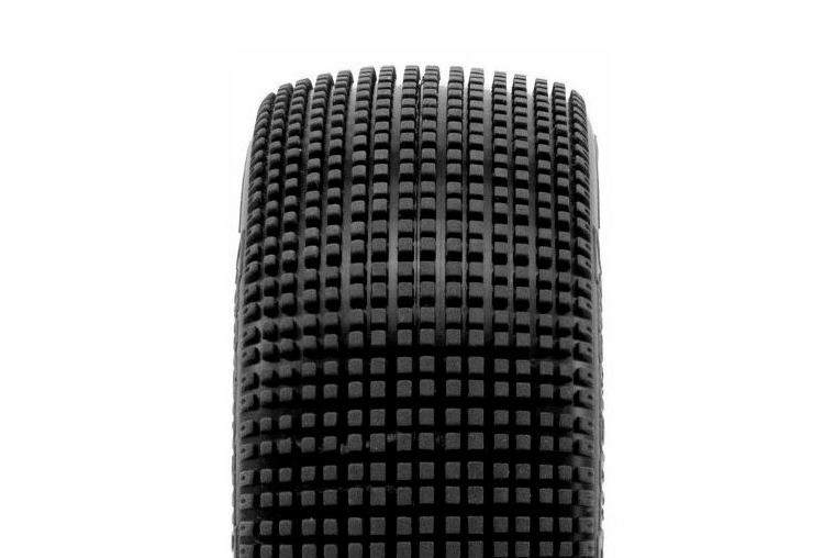 ADDICTIVE V2 BUGGY S2 (SOFT) nalepené pneumatiky, bílé disky, 2 ks.