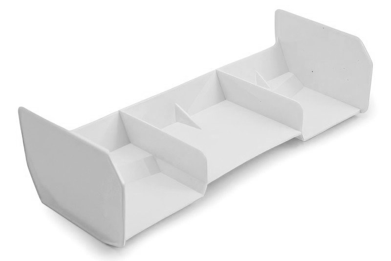 ULTIMATE 1/8 BUGGY plastové zadní křídlo V2 bílé