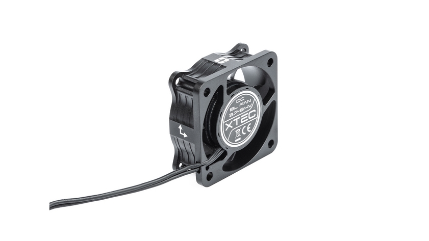 NOSRAM Hliníkový SuperHighRev. ventilátor 40x40x15mm 1-2S s přijímačovým konektorem