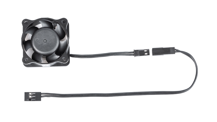 NOSRAM Hliníkový SuperHighRev. ventilátor 40x40x15mm 1-2S s přijímačovým konektorem