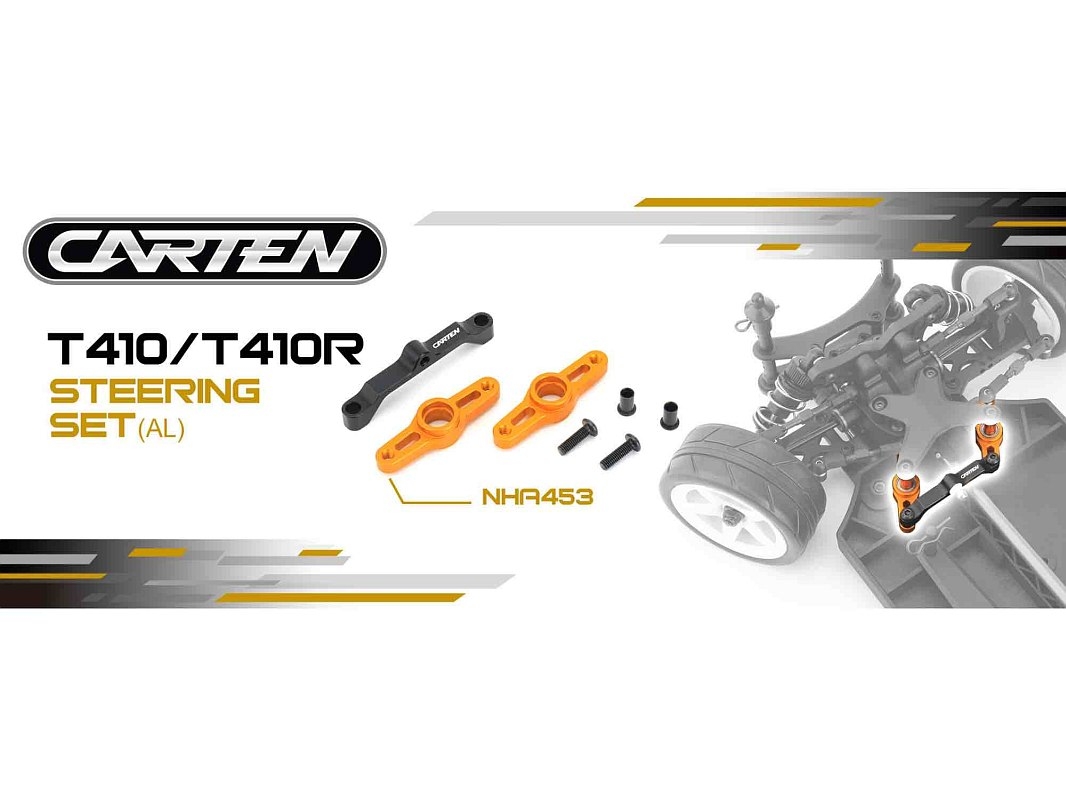 CARTEN hliníkové řízení, sada