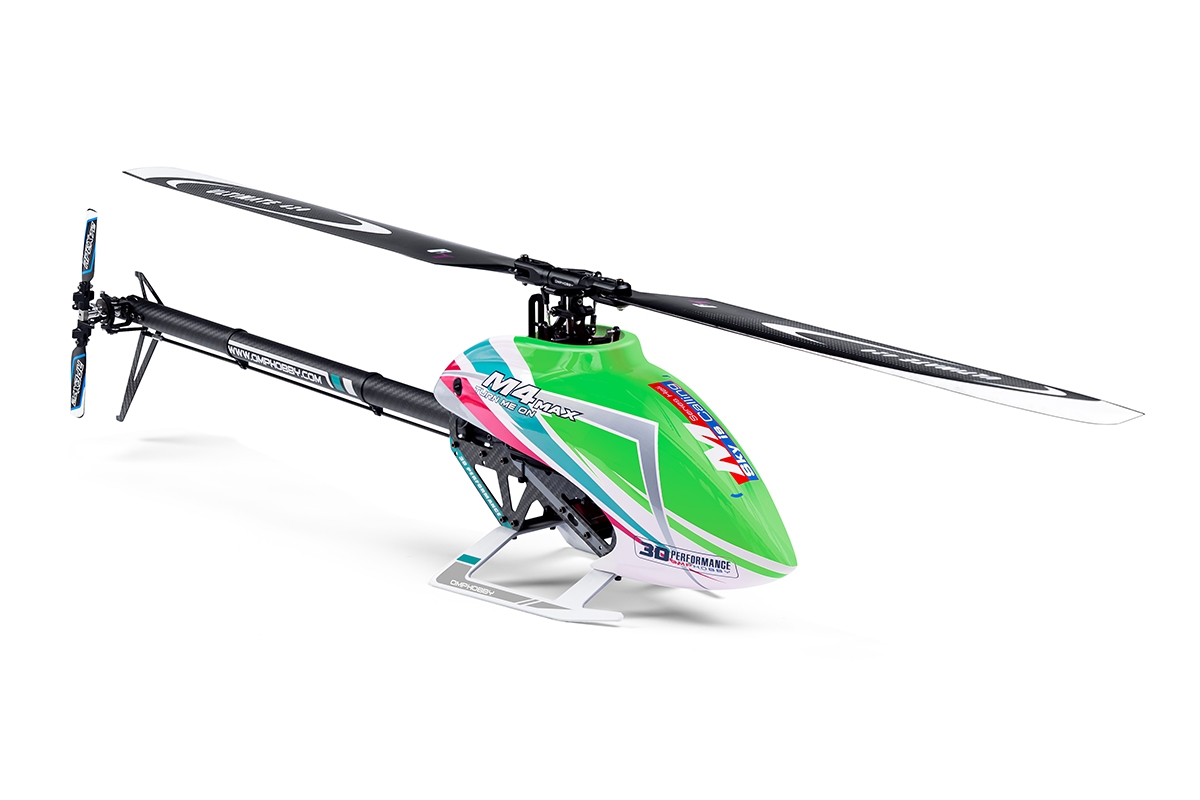 M4 MAX (combo kit) stavebnice s motorem, servy, ESC - zelená