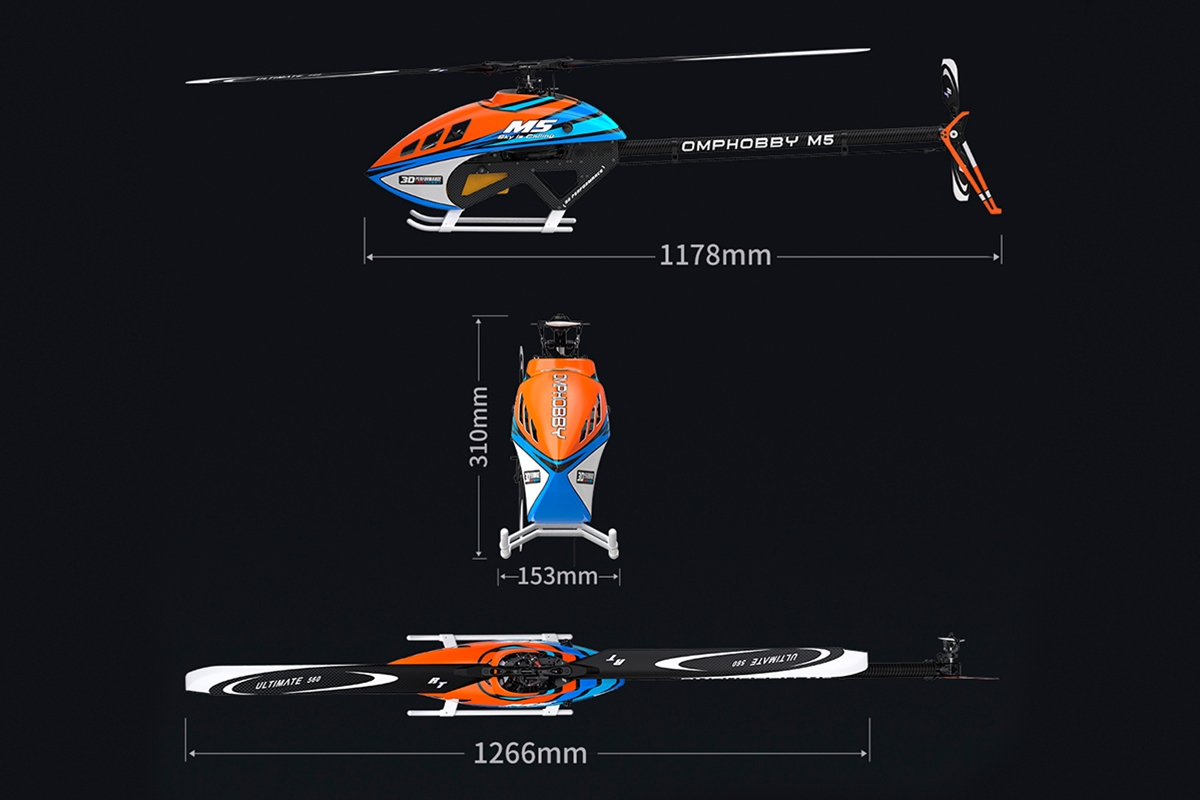 M5 kit (pro mini serva) - oranžová
