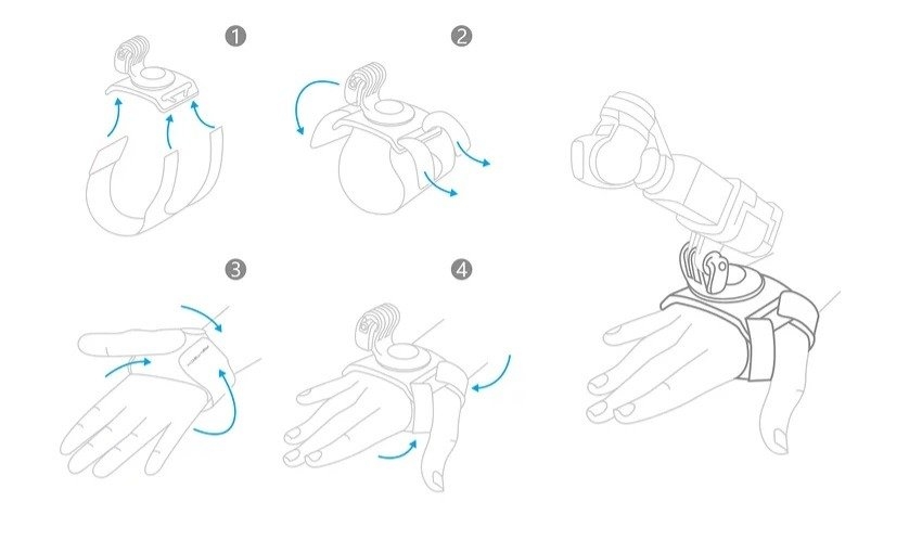 PGYTECH - Držák kamery na ruku