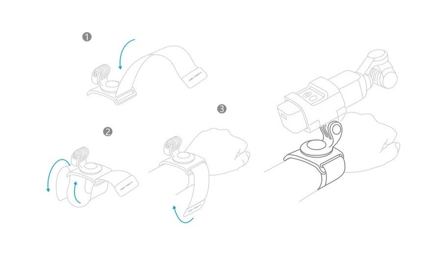 PGYTECH - Držák kamery na ruku