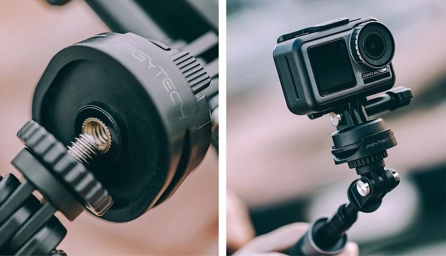 PGYTECH - Stativ adaptér pro akční kamery DJI Osmo Action/Go Pro
