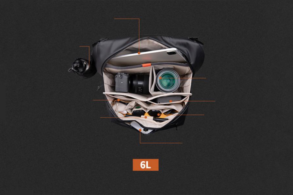 PGYTECH - OneGo Solo V2 brašna 6L (Obsidian)