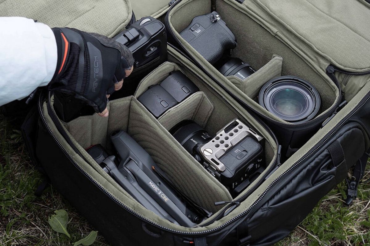 PGYTECH - OnePro Flex batoh 50L (Space Black) + organizér M