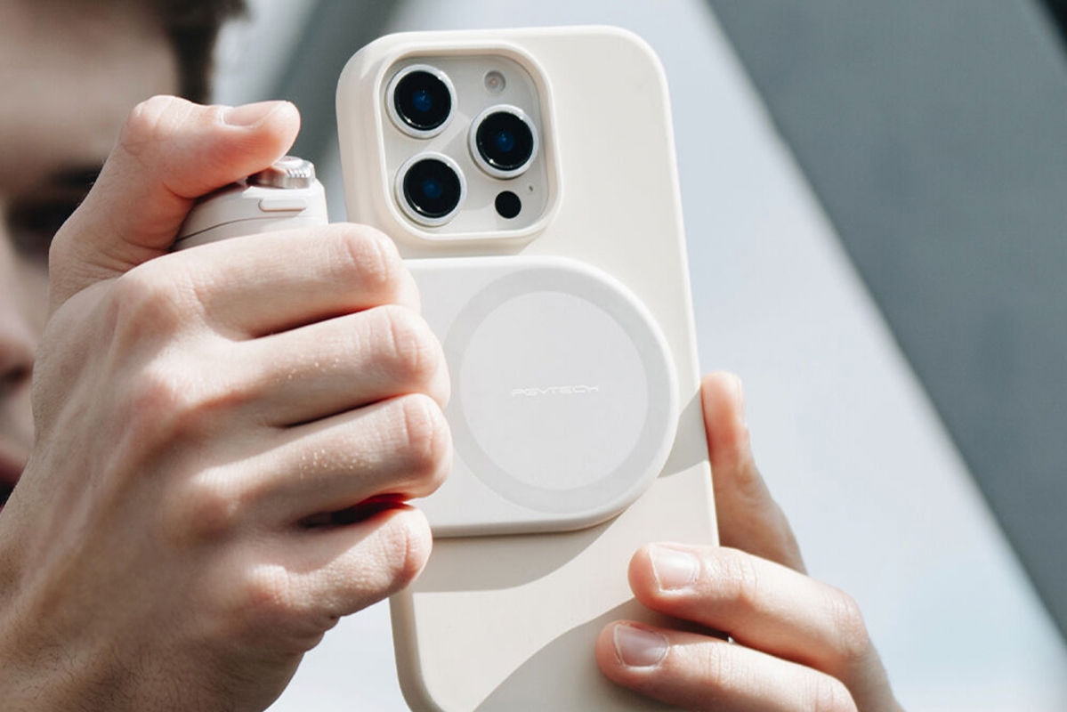 PGYTECH - Modulární držák MagCam (Misty Gray)