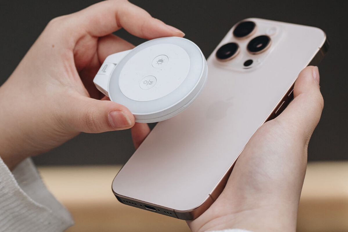 PGYTECH - MagGlow Phone Fill Light (Misty Gray)