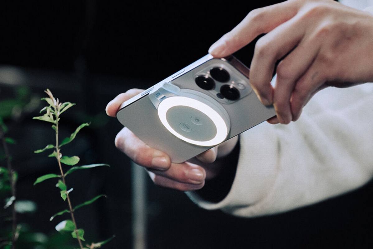 PGYTECH - MagGlow Phone Fill Light (Misty Gray)