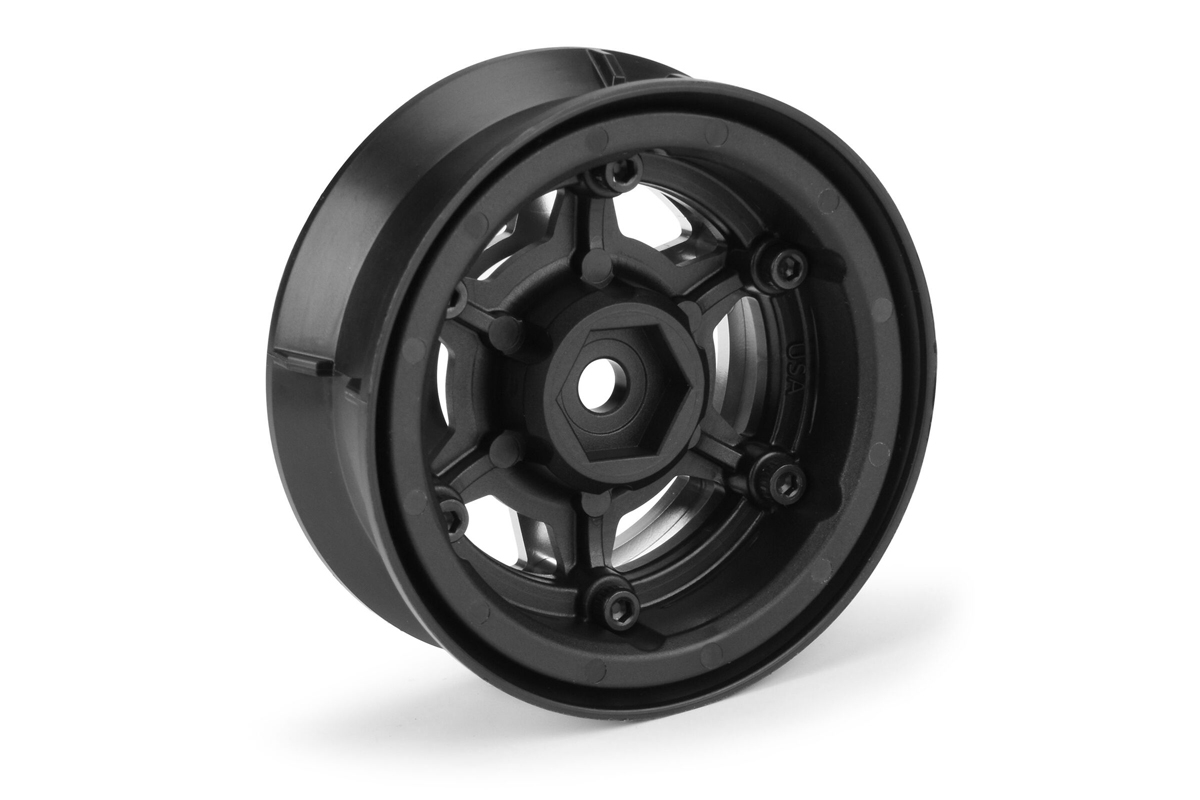 Disky Holocomb 1.9" hliníkové (2 ks.), Bead-Loc , střibrně/černé