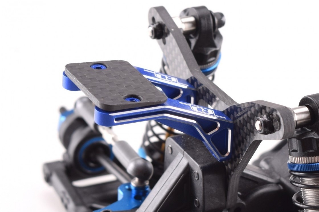 B6/B6.4 hliníkový držák křídla, modrý