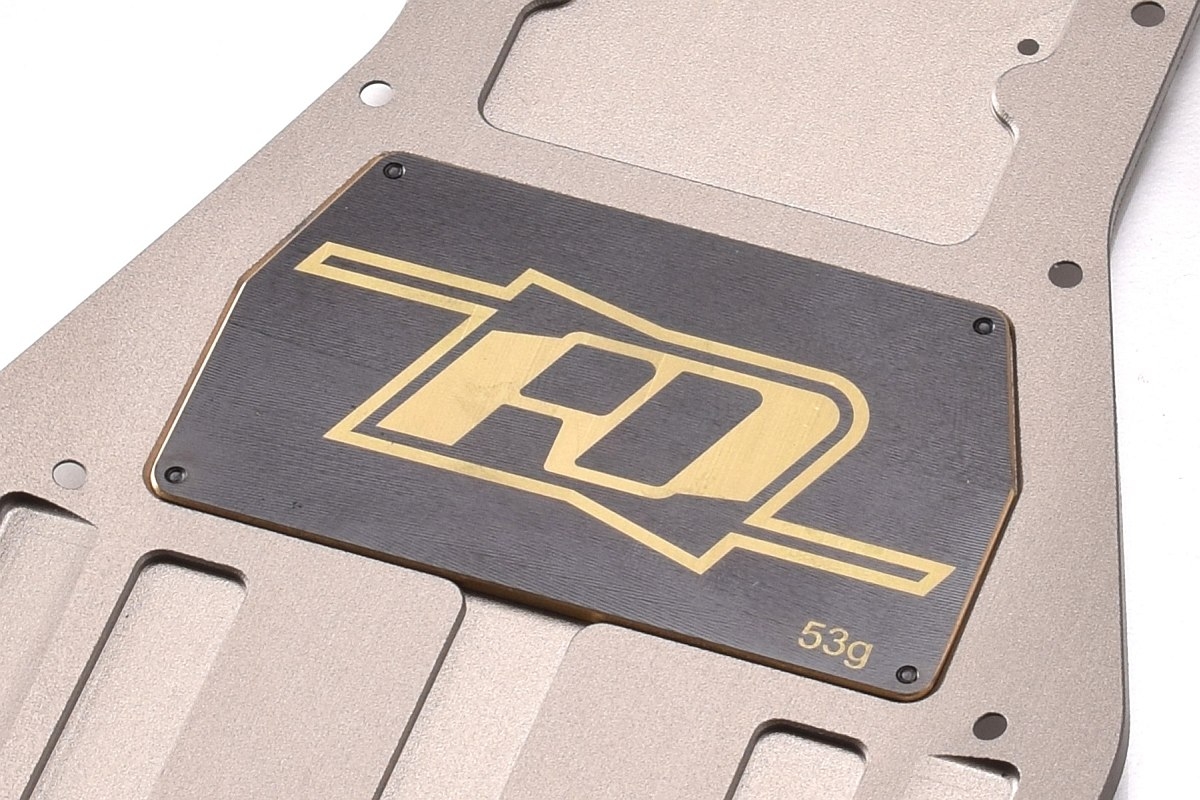 B6 mosazná deska elektroniky, 53g, černá, 1 ks.