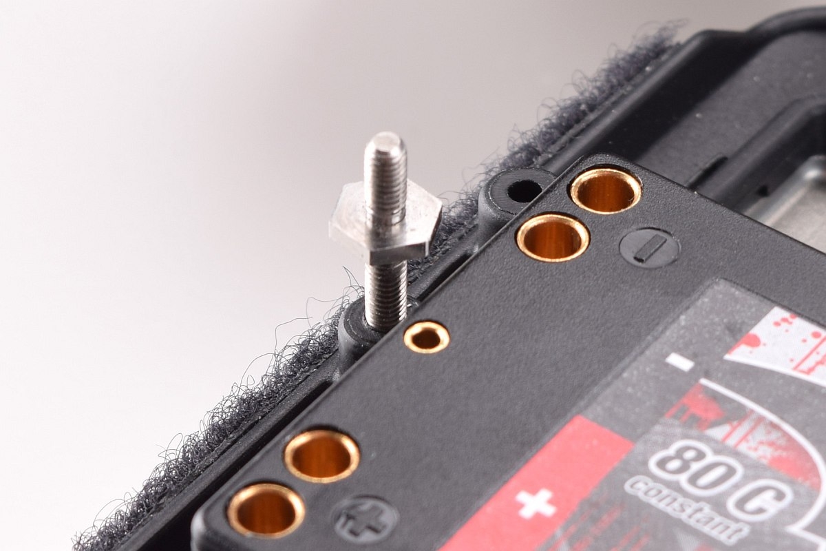 B6 titanové sloupky baterie, 2 ks.