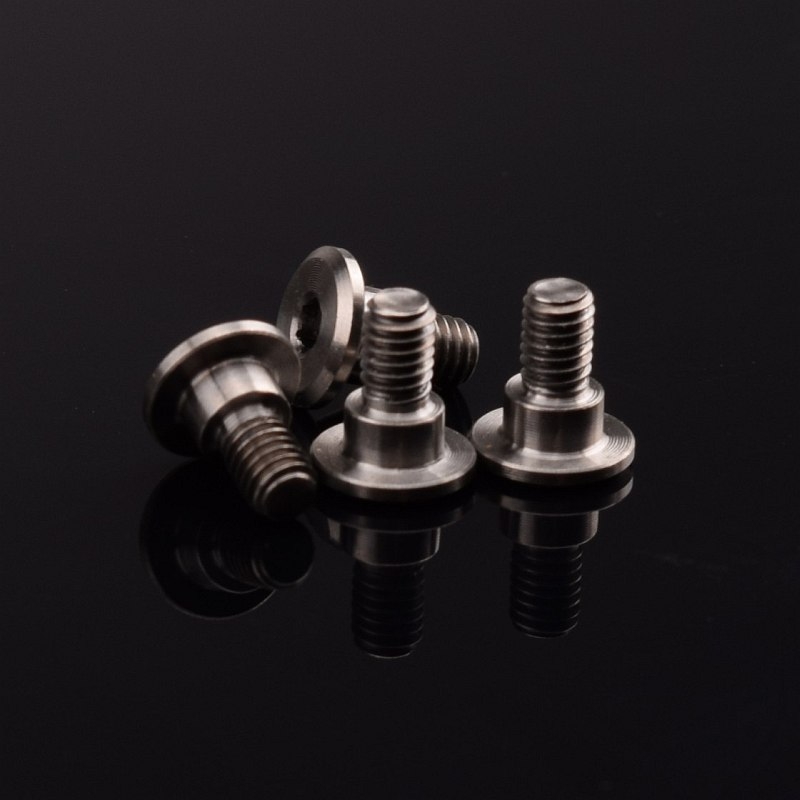 M3x6mm titanové servo upevn. šrouby, 4 ks.