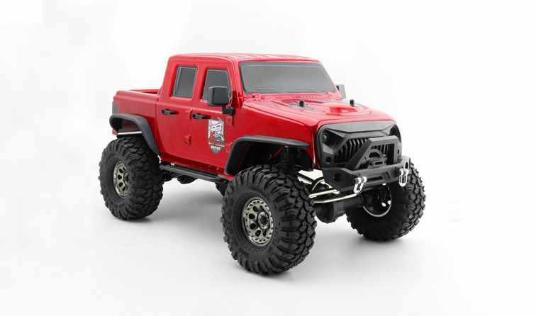 DEFIER V2 1/10 sada 2,4GHz, Červená