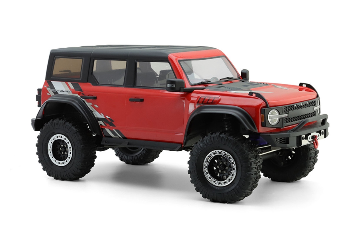 PRO RUNNER 1/10 sada 2,4GHz, Červená