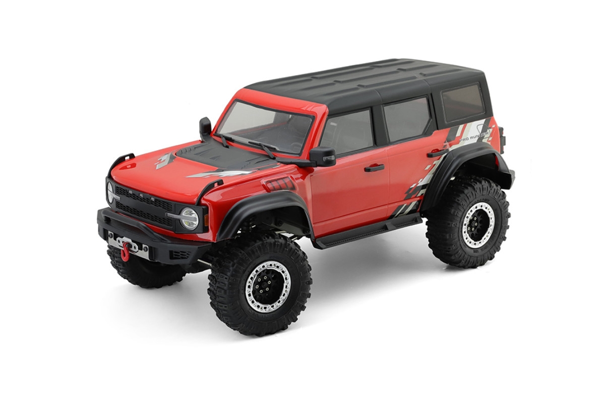 PRO RUNNER 1/10 sada 2,4GHz, Červená