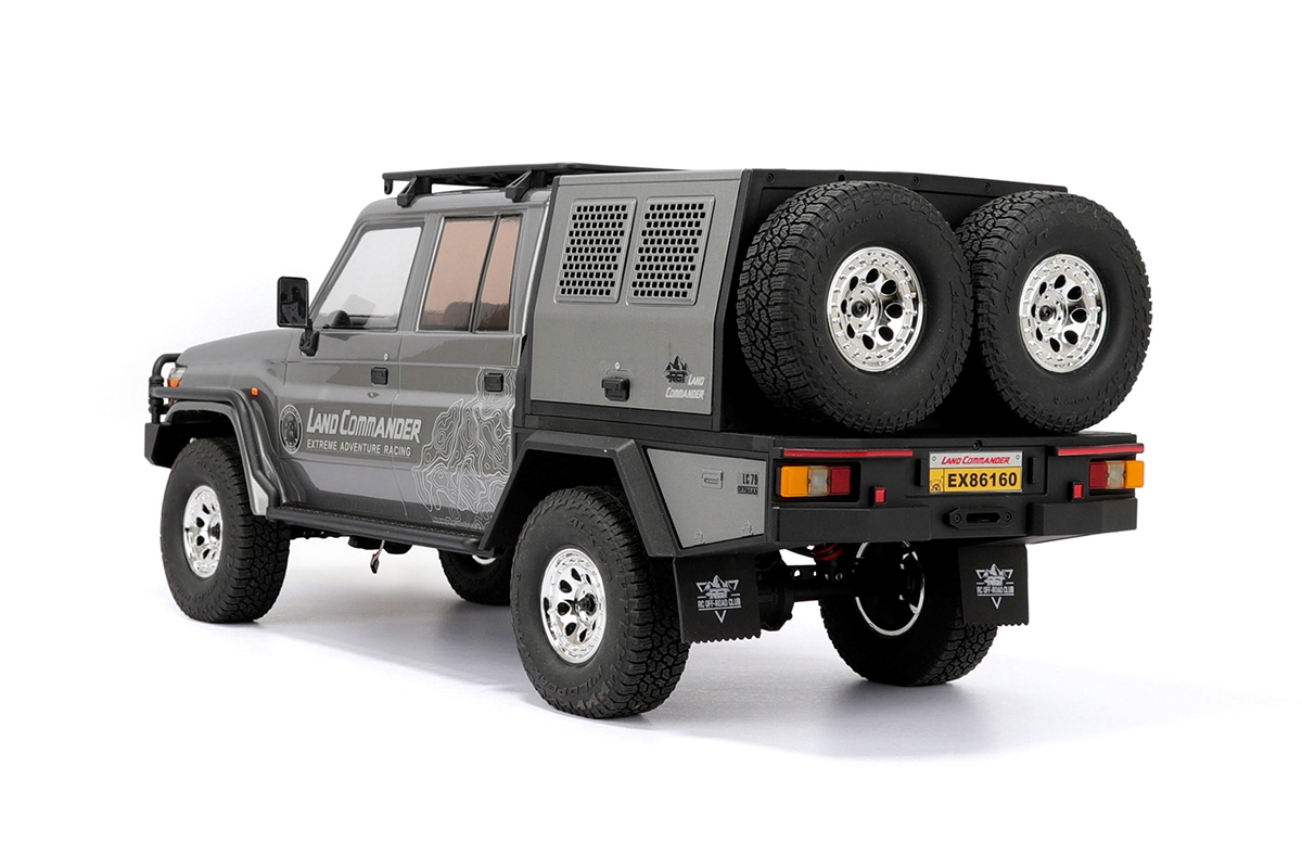 LAND COMMANDER 1/10 sada 2,4GHz, Šedá