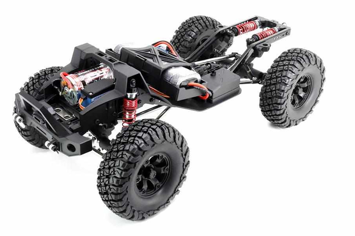 CRUSHER 1/10 sada 2,4GHz, Červená