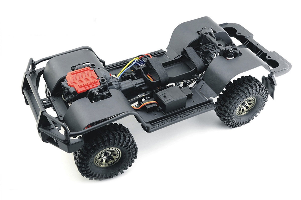 RESCUER 1/10 sada 2,4GHz, Černá