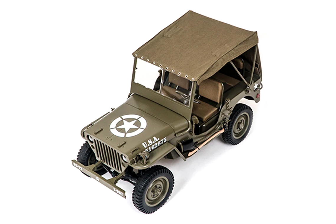 1:12 1941 Willys MB Plátěná střecha