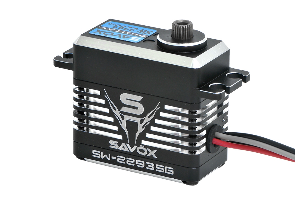 SW-2293SG BRUSHLESS HiVOLT 3S Digitální servo WATERPROOF (75kg-0,11s/60°)