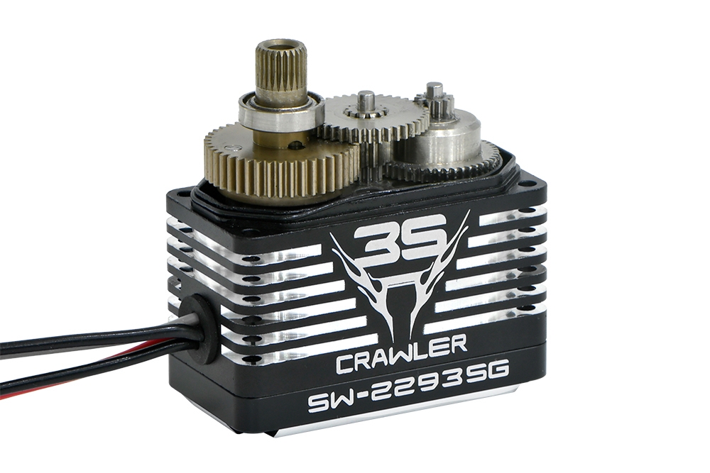 SW-2293SG BRUSHLESS HiVOLT 3S Digitální servo WATERPROOF (75kg-0,11s/60°)