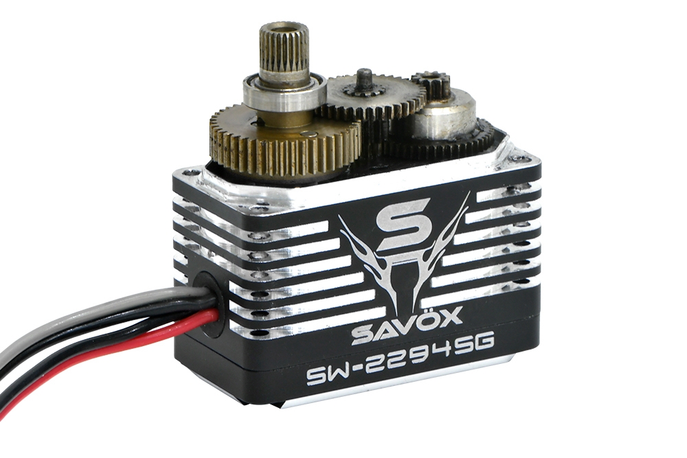 SW-2294SG BRUSHLESS HiVOLT 4S Digitální servo WATERPROOF (75kg-0,11s/60°)