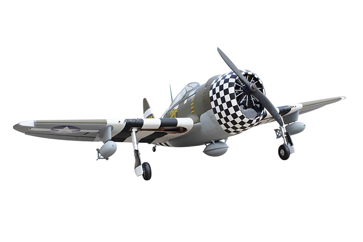 P-47G Thunderbolt Snafu 1,6m (Zatahovací podvozek)