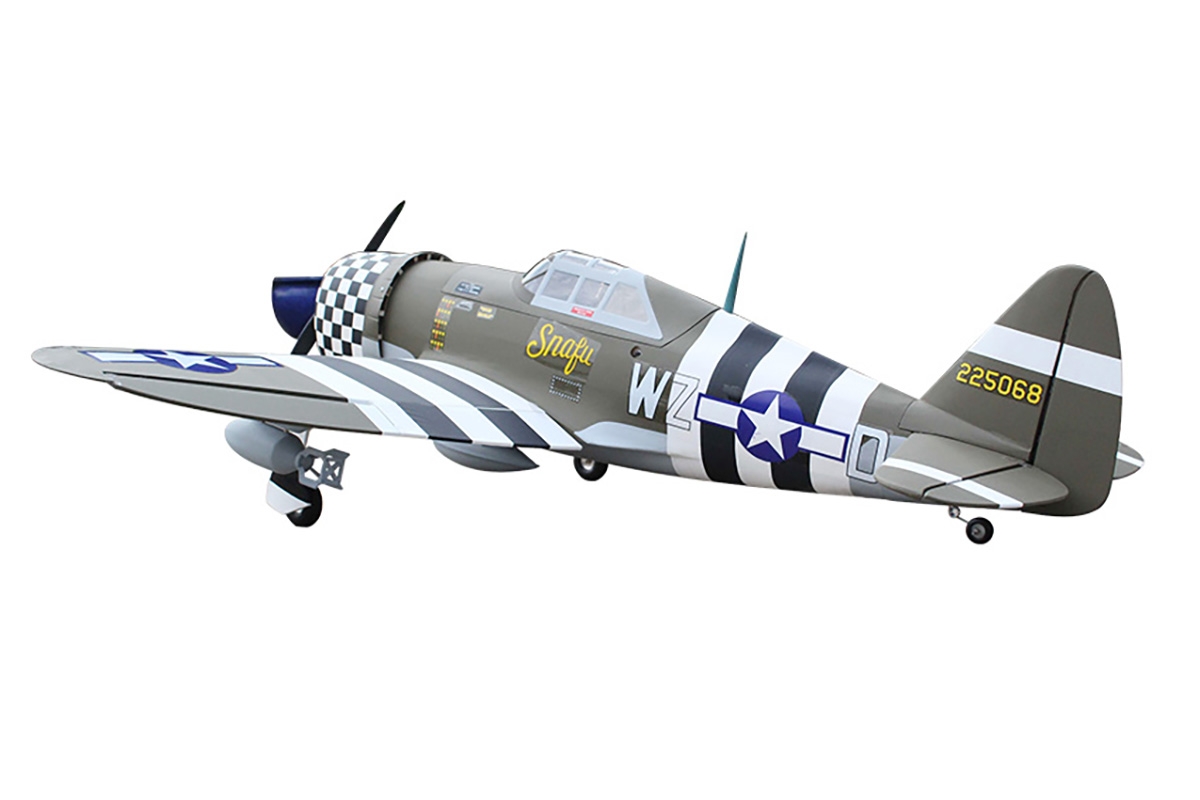 P-47G Thunderbolt Snafu 1,6m (Zatahovací podvozek)