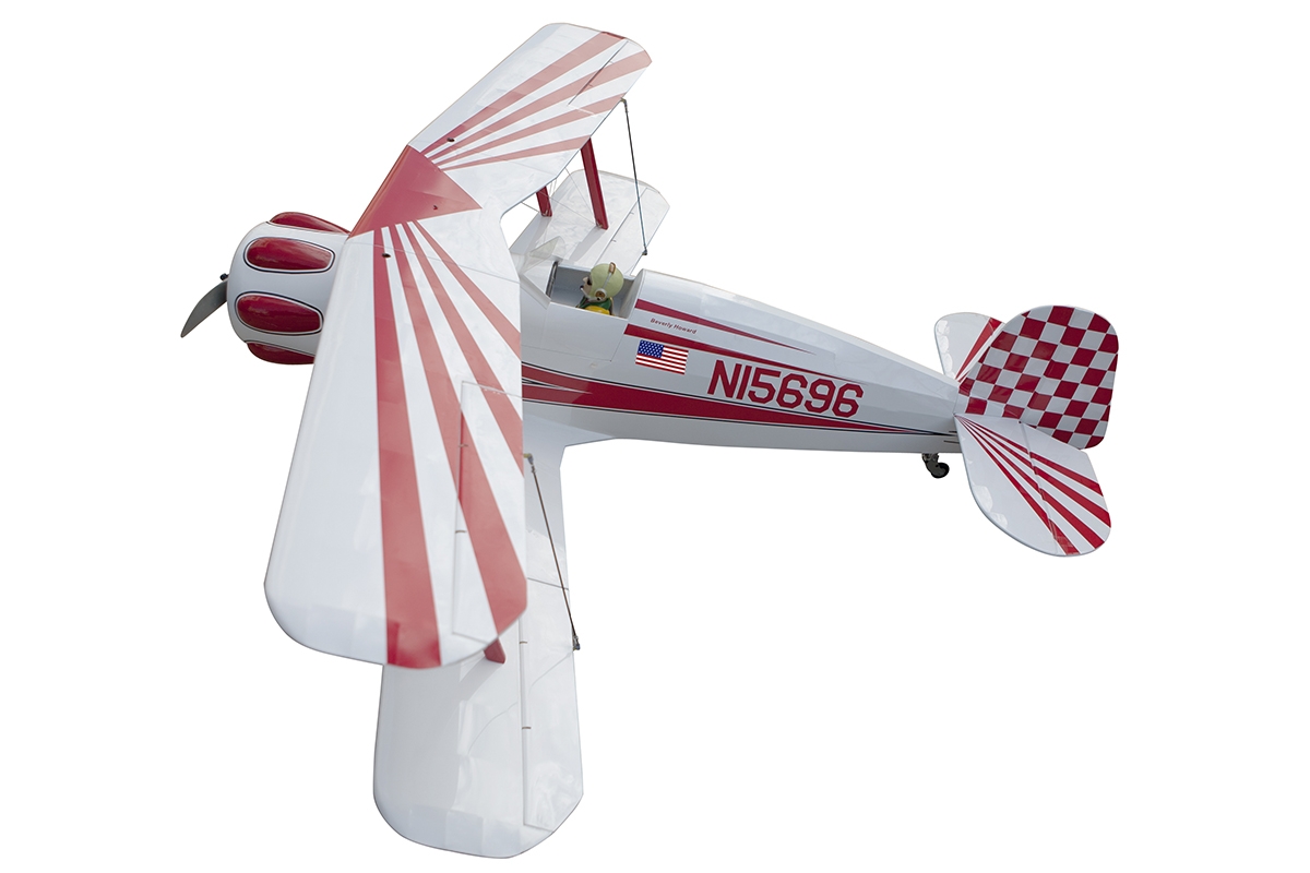 Bücker Bü-133 "Jungmeister" 1,65m Červeno/Bílý