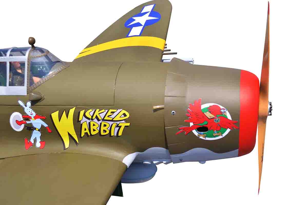 P-47 Thunderbolt Wicked rabbit 2,05m (Zatahovací podvozek)
