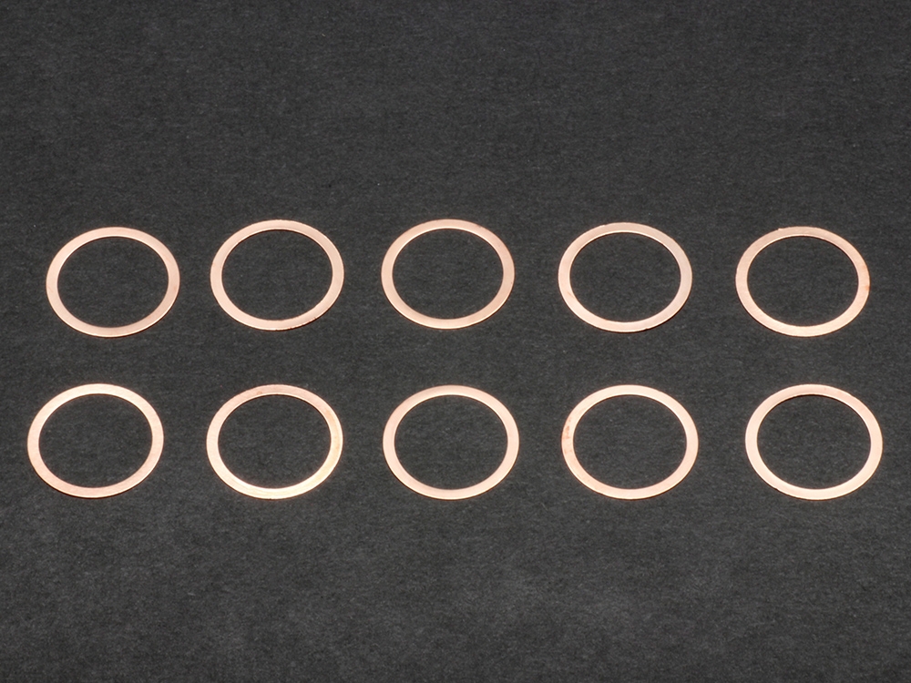 SWORKz ocelové vymezovací podložky 10x12x0.1mm, 10 ks.