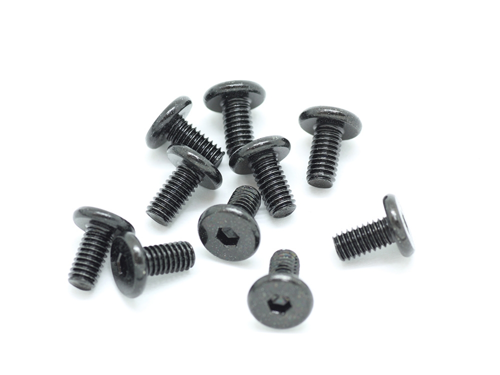 SWORKz válcový nízký imbus, pro upevnění motoru, M4x8mm, 10 ks.