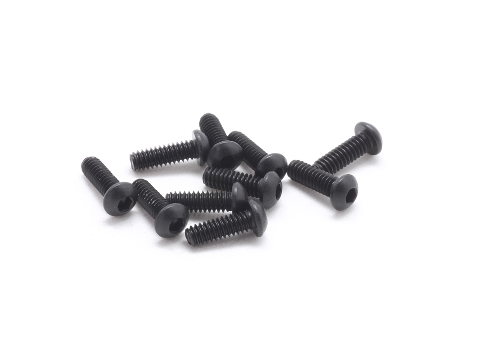 SWORKz ocelový Imbusový šroub s čočkovitou hlavou, M2x6mm, 10 ks.