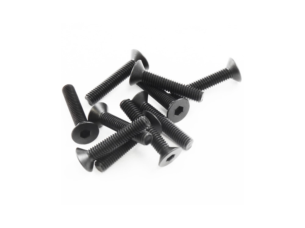 SWORKz ocelový Imbusový šroub s zápustnou hlavou, M3x16mm, 10 ks.