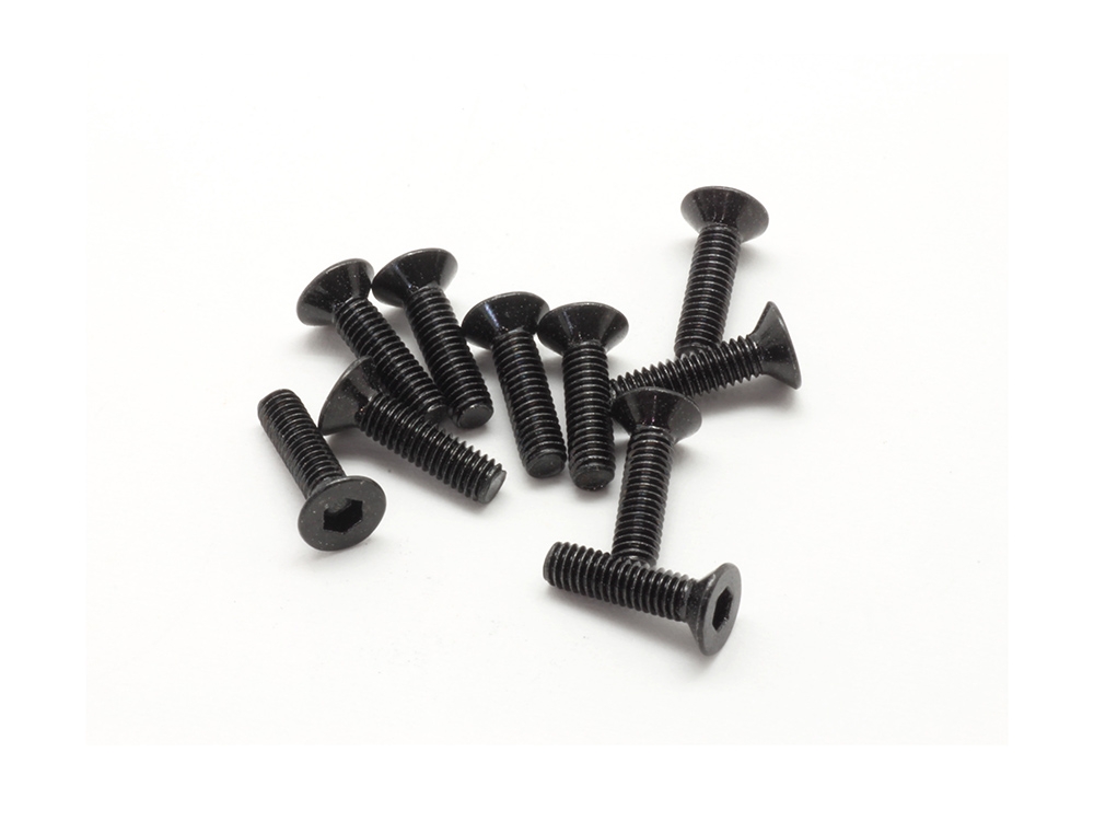 SWORKz ocelový Imbusový šroub s zápustnou hlavou, M2,6x10mm, 10 ks.